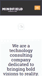 Mobile Screenshot of mindfieldconsulting.com